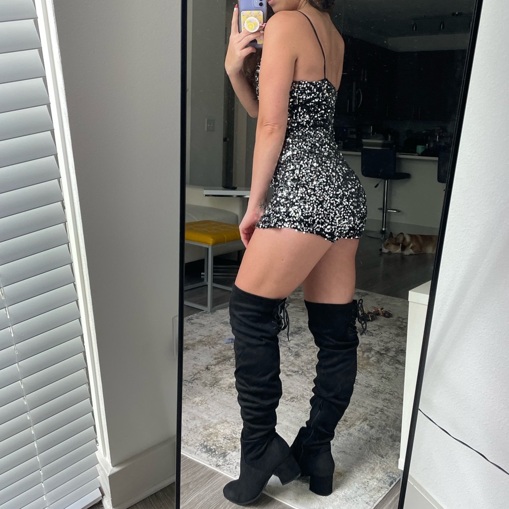Sequin romper - Picture 3 of 4